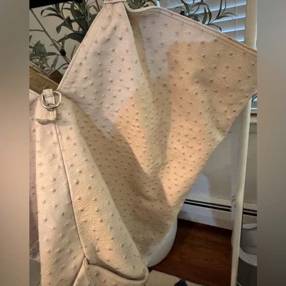 Furla Elisabeth Ostrich hobo bag %100 percent leather - Picture 5 of 16